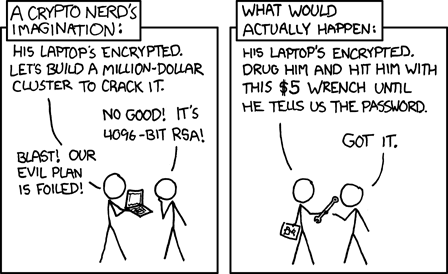 xkcd hit him on the head with this wrench till he gives you his password comic